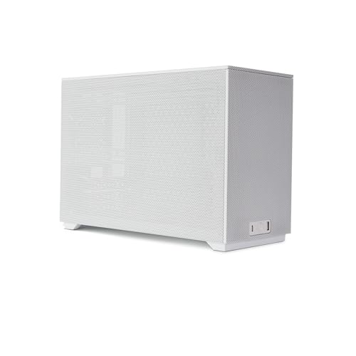 SSUPD Meshroom D Mini-ITX SFF 15L フルメッシュパネル 工具不要 アクセス可能 RTX 5090 GPU対応 ホワイト
