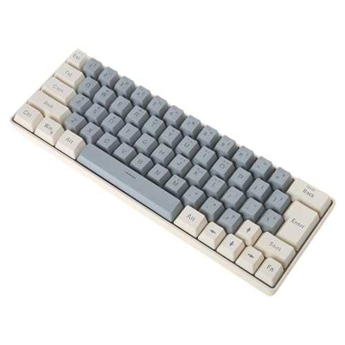 Leimezsty メカニカルゲーミングキーボード 63 キー LED バックライト付き コード付き 人間工学に基づいたゲーマーのラップトップ用