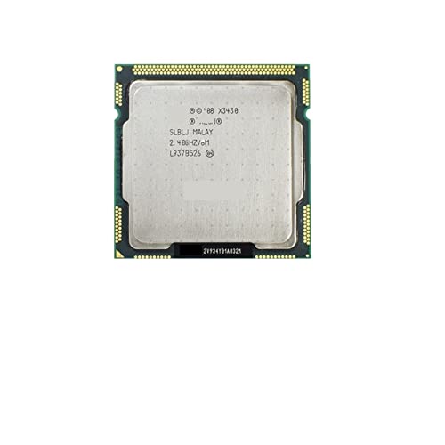 Intel プロセッサー X3430 (8M キャッシュ、2.40 GHz) LGA1156 デスクトップ CPU