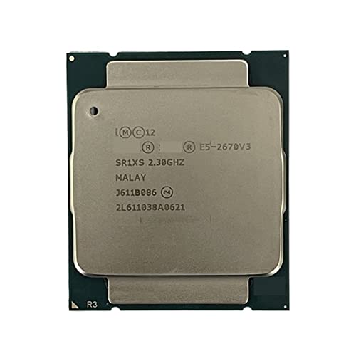 Intel CPU E5-2670V3 SR1XS X99 2.30GHZ 30M 12 コア E5 2670 E5-2670 V3 LGA2011-3 プロセッサー 2670V3