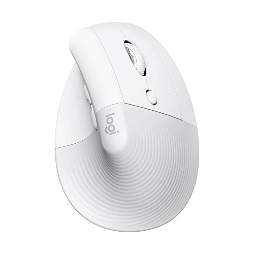 logicool ワイヤレス 縦型 静音 エルゴノミック マウス LIFT for Mac M800M Logi Bolt Bluetooth Unifying非対応 smartwheel ワイヤレスマウス 無線 mac iPad iOS M800 ペイルグレー 国内正規品