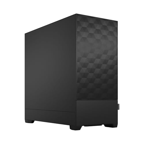 Fractal フラクタルデザイン ポップエアブラック – ソリッド – ハニカムメッシュフロント – ソリッドサイドパネル – 120mm アスペクト12ファン3個付属 – ATX 高エアフロー ミッドタワー PCゲーム