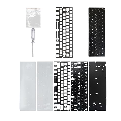 DHKING GH60 スイッチキーボード PCB プレート 8000Hz ポーリングレートとカラーライトバックライトゲームとカスタマイズ用ゲーミングキーボード PCB