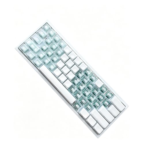 X psblty West Lake Water バックプレートカスタムメカニカルキーボード、Wooting 60HE V2 PCB に対応、パーソナライズされたゲーミングキーボード