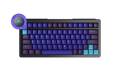 DRY STUDIO Battleye 74.5 RT HE 磁気有線ゲーミングキーボード 機械的な感触 フルメタルアルミニウム タッチスクリーンと高速4モード切り替えRGB照明&ゲームアクセサリー - スターライトリーパー