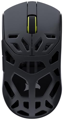 Corsair SABRE v2 PRO ワイヤレスMG FPSゲーミングマウス – CORSAIR MARKSMAN S 33K DPIセンサー、8000Hzのハイパーポーリング、耐久性に のマグネシウム、軽量、最大120時間のワイヤレス・バッテリー寿命 – 黒 CH-931G100-WW
