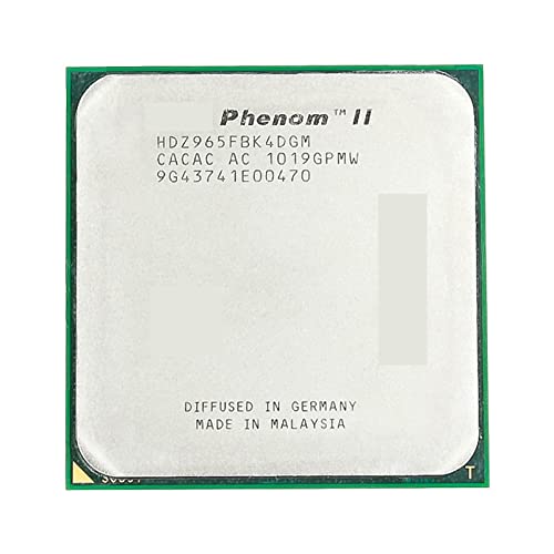 AMD 天才 II X4 965 プロセッサ CPU 3.4GHz 6MB L3 キャッシュ ソケット AM3 クアッドコア