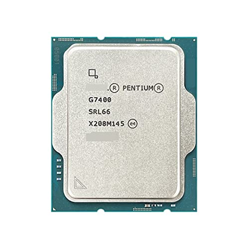 Intel P G7400 3.7 GHz デュアルコア 4 スレッド CPU プロセッサ 10NM L3=6M 46W サポート DDR4 DDR5 デスクトップ ソケット LGA 1700