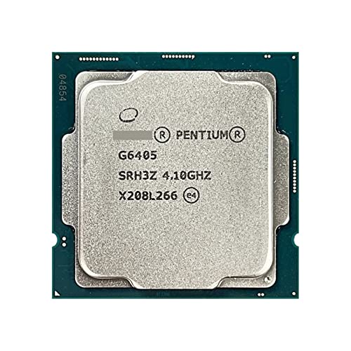 Intel P G6405 4.1 GHz デュアルコア クアッドスレッド CPU プロセッサ 4M 58W LGA 1200
