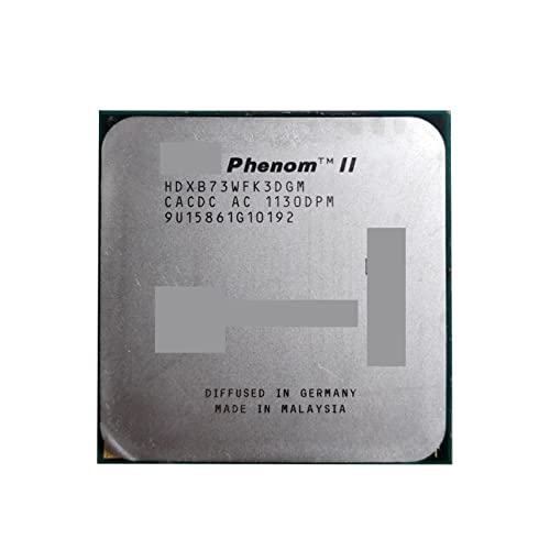 AMD ph II X3 B73 2.8 GHz Prosesor CPU Tiga Inti Soket Tegak Lurus AM3