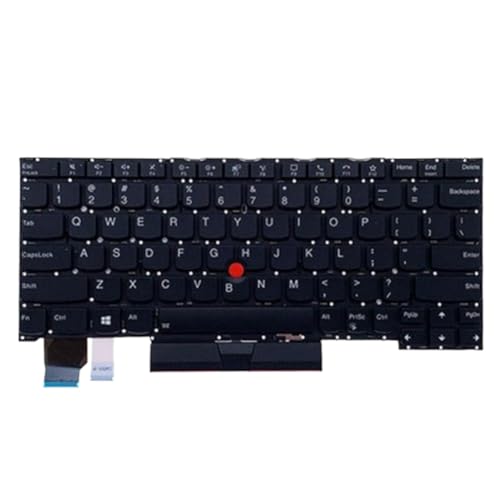 MGvsaaWFD US USI バックライト付きキーボード X390 SN20R58985 SN20S13551 SN20R58913 と互換性あり(SN20R58985 black) MGvsaaWFD699
