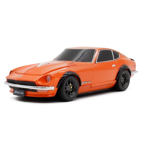 CAMSHOP.JP 無線マウス 日産フェアレディ 240 Z オレンジ 無線式 Bluetooth 対応 mouse Nissan fairlady (オレンジ)