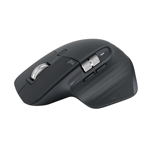 Logicool 【Amazon.co.jp限定】 ロジクール MX MASTER 3S Bluetooth Edition アドバンスド ワイヤレス マウス 静音 MX2300CRd Logi Bolt Bluetooth Unifying非対応 8000dpi 高速スクロールホイール USB-C 充電式 無線 MX2300 グラファイト 国内正規品 ※Amazon.co.jp限定 壁紙ダウンロード付き