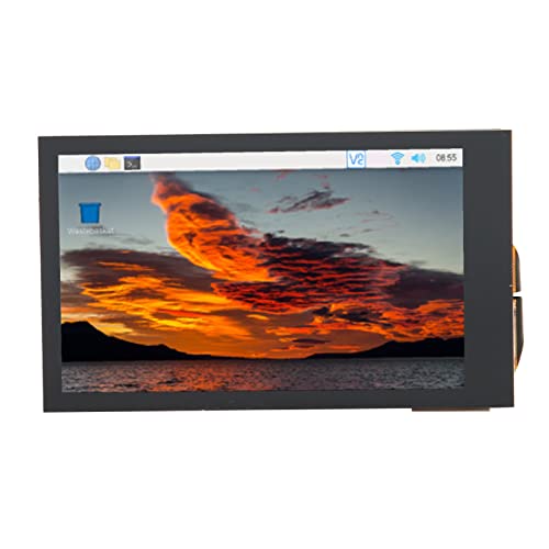 Shanrya タッチパネル 静電容量式タッチスクリーン 3.5インチ 5点 HDディスプレイ Shanryashrk89w0zi