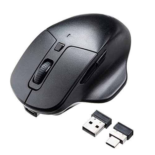 サンワダイレクト 【10個セット】サンワダイレクト Bluetoothマウス 静音 充電式 マルチペアリング 4台 iOS対応 5ボタン 400-MAWBT175