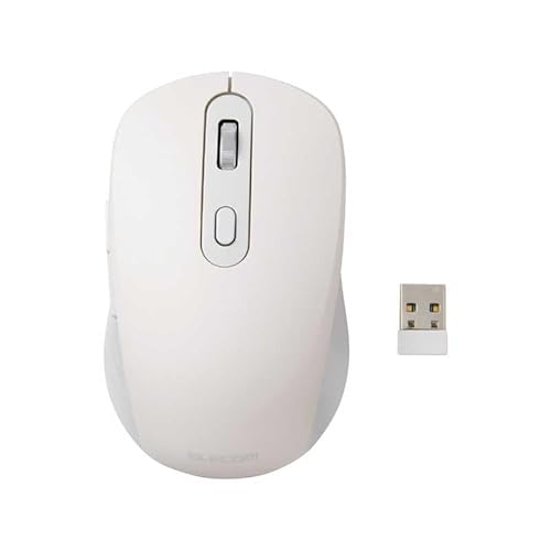 ELECOM エレコム マウス マルチ接続 充電式 6ボタン ホワイト M-MY35MBSXWH