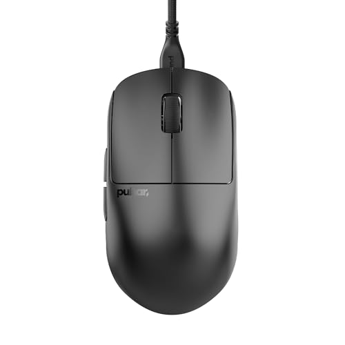 Pulsar Gaming Gears X2H Wired Medium 有線ゲーミングマウス 超軽量 51グラム 1ms 26000 DPI Optical Sensor PAW3395 国内正規品 PX2H21D