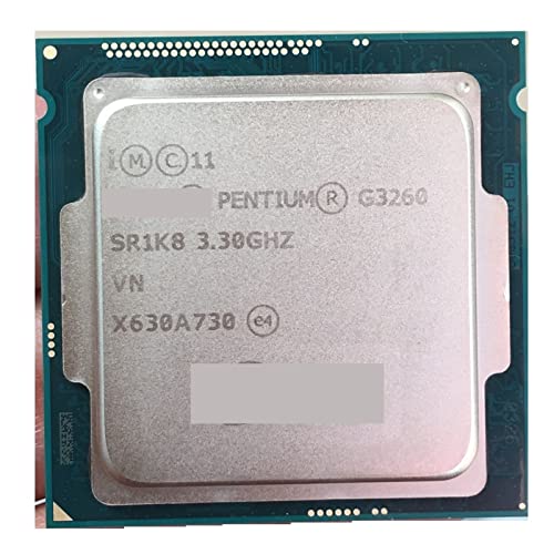 Intel P G3260 デュアル コア CPU プロセッサ SR1K8 3.3GHz 3MB LGA1150 テスト済み 3260