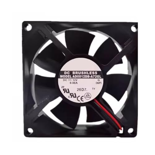 ファン 用ラ ADDA AD0812DB-A72GL DC12V 0.08A 2 線式冷却ファン用 JKL AD0812DB-A72GL