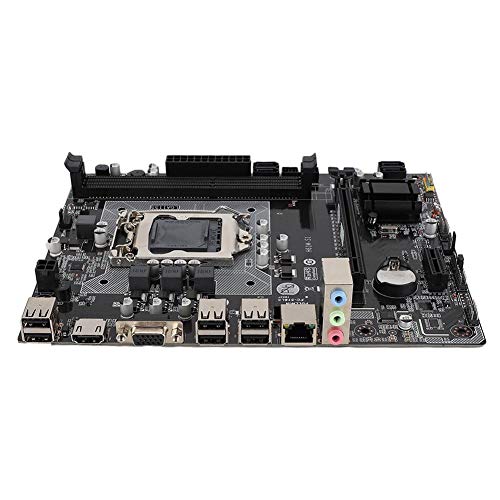 【並行輸入品】 SATA USB 2.0 PC マザーボードチップ Intel H61M PCI E×1インターフェース 1155Pin DDR3 1066/1333/1600MHz メモリ pci e×16