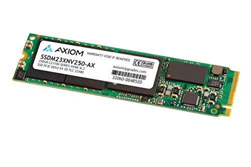 Axiom M.2 2280 NVMe 250GB｜Axiom 3XNV250-AX - - - - 3.1 x4 SSDM23XNV250-AX