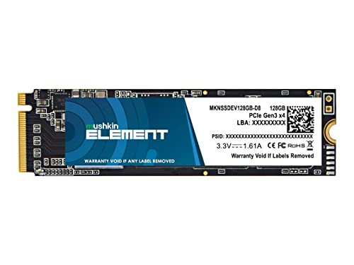 Mushkin M.2 2280 NVMe 128GB｜Mushkin エンハンスド - MKNSSDEV128GB-D8 Element