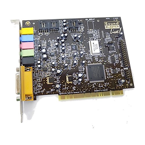 CREATIVE クリエイティブラボサウンドブラスターライブ。内部 PCI 32 ビット値 ct4870 ct4780 ct4830