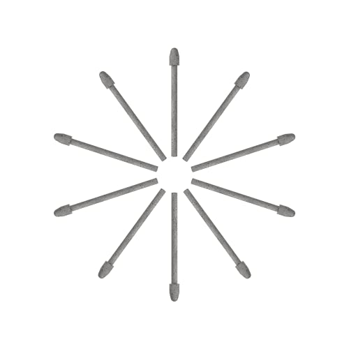 HUION ペンPW110 PW515 PW517専用フェルト替え芯 PN05F 液タブ ペンタブ用 お絵描き用 ブラック 10本入り【一年メーカー保証】 PN05F-JP-AMZ