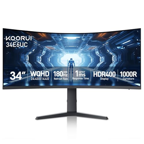 KOORUI モニター 34 34E6UC
