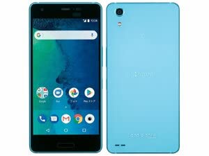 標準セット SIMフリー白ロム Android One X3 ライトブルー Y mobile SIMロック解除済 スマートフォン