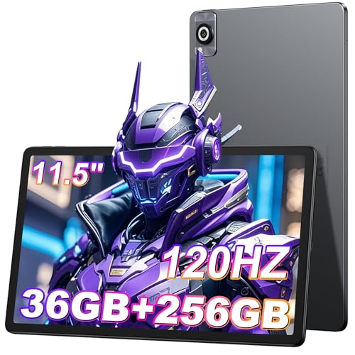 FOSSiBOT Tab 13 SIMフリー タブレット 11.5インチ 36GB RAM+256GB ROM 2TB拡張可能 Android15 タブレット Widevine L1+GMS認証+無線投影+8000mAh 33W急速充電 8コアCPU 2.2GHz 50MP+5MP 4G LTE 顔認証+指紋認証 1200×2000 FHD+画面 WiFi6+BT5.1+OTG