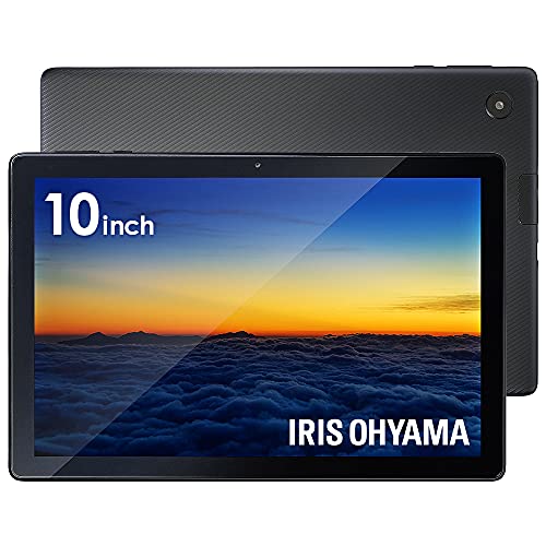 IRIS OHYAMA アイリスオーヤマ タブレット 10インチ Wi-Fiモデル Android10 動画視聴 日本語サポート 1280x800 メモリ2GB ストレージ32GB 4コア LUCA TE101N1-B