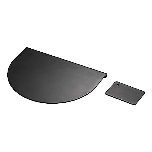 SANWA SUPPLY モニターアーム補強プレート 取付部硬さ強化対策 デスク保護 傷防止 滑り止めシート付き ブラック CR-LAPLT1BK