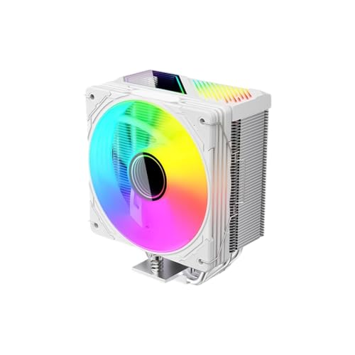 KEXIAO CPUファン ARGB 冷却ラジエーター 120mm インテリジェントファン 1800RPM 25dBA 6本のヒートパイプ付き 効率的