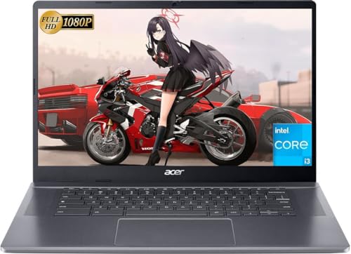 acer Chromebook Chromebook 15インチ スチールグレー 6コア Intel i3 最大4.4GHz