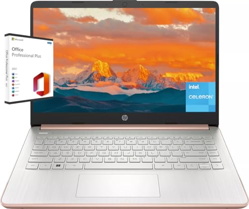 HP 14" Ultral Light Laptop Computer - with Microsoft Office Lifetime License