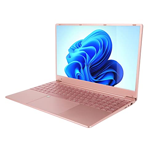 ASHATA 15.6 インチ ラップトップ、100‐240V ラップトップ 指紋ロック解除 バックライト キーボード クアッド コア 16GB RAM 1TB SSD (16+1TB 米国プラグ)