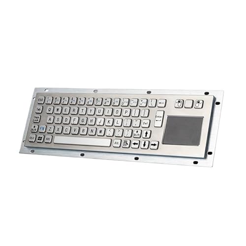 オールインワンメタルタッチマウスとキーボード、多言語サポート付き67キーPCキーボード(USB) BEBFCAUNA-7ACA5EC6