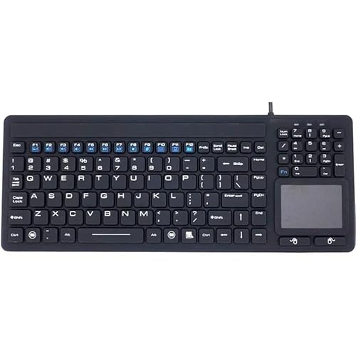 IP68は装置および製造のためのタッチパッドが付いている産業シリコーン キーボードを防水します SBNCBUUDO-811C6E08