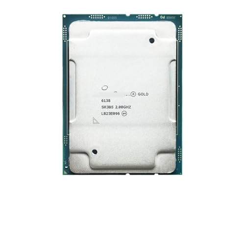 NNHUNYI Xe-on Gold 6138 2.0GHz 27.5MB キャッシュ 20コア 40スレッド 125W LGA3647 CPUプロセッサ。