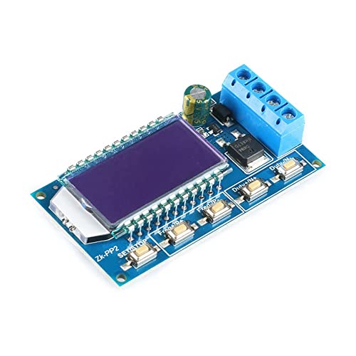 Rakstore ZK-PP2 8A 1チャンネル 1Hz-150KHz デュアルモード LCD PWM パルス 周波数 デューティ サイクル モジュール シグナル ジェネレーター ドライバー モジュール モーターランプ用
