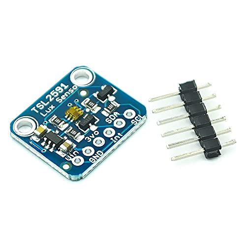 Rakstore TSL2591 ライトセンサー ブレークアウトモジュール 高ダイナミックレンジ デジタルライトセンサー TSL25911FN TSL25911