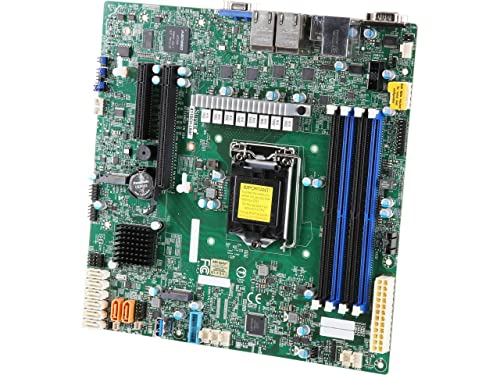 Supermicro MB MBD-X11SCH-LN4F-O S1151 Ci3 Celeron E-2100 C246 128G PCIE mATX