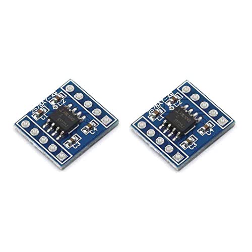 Rakstore 2個 デジタルポテンショメータモジュール x9c104 デジタルポテンショメータ ブリッジバランスセンサー
