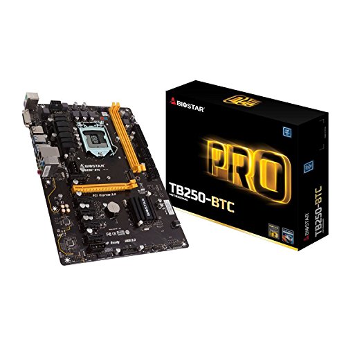 Biostar TB250-BTC Core i7/i5/i3 LGA1151 Intel B250 DDR4 SATA PCI Express USB ATX リテール TB250-BTC Pro