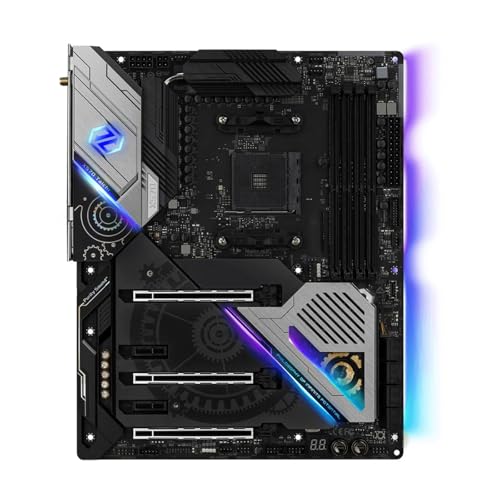 KLZUNDA PCマザーボード ASROCK X570 Taichi AM4 ゲーミングマザーボード X570対応 Ryzen 9/7/5 5950X 5900X 5900X DDR4 4666+(OC) 3×Hyper M.2 PCIe ATX対応