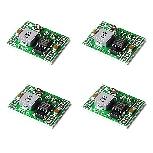 Rakstore 4個 MP1584 DC-DC ステップダウン電源モジュール MP1584EN 3A 調節可能なバックコンバーター Arduino用 LM2596 24V 12V 5V 3V