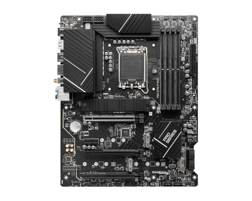 SXKLFC マザーボード MSI Z790 マザーボード PRO Z790-P WiFi DDR4/DDR5 LGA 1700 128GB 256GB M.2対応 14900F 13900 13700 12400 12100 CPU対応 SXKLFC1