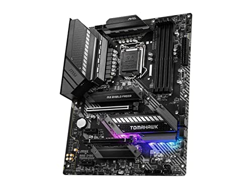 MSI MAG Z490 Tomahawk ??????????? (ATX ?10?? Intel Core LGA 1200???? DDR4 CF ????M.2???? USB 3.2 Gen 2 Type-C 2.5G LAN DP/HDMI Mystic Light RGB)