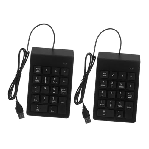 LIGIGWASH 2個 接続 キー数字キーパッド ポータブル薄型スリム設計 軽量コンパクト 行財務向けショートカット搭載 ノートパソコン対応 持ち運 KX39SX536J08I7H